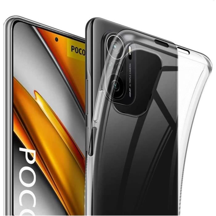 Case for Xiaomi POCO F3 - Phonillico - Ultra Slim - Silicone Gel TPU - Transparent - Flexible
