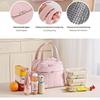 Insulated Lunch Tote Bag Waterproof 6H Thermal Retention For Office School Picnic Daily Use