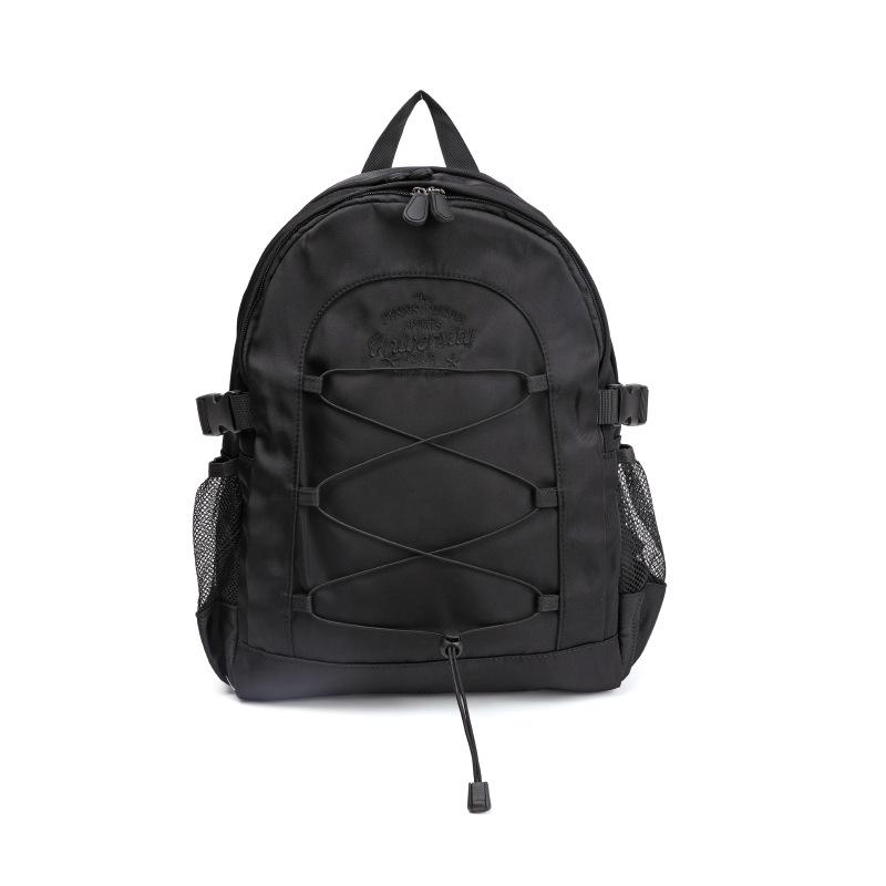 Nylon Cloth Anti-Splashing Backpack Women'S Fashion Commuter Computer Backpack Men'S Short-Distance Travel Bag