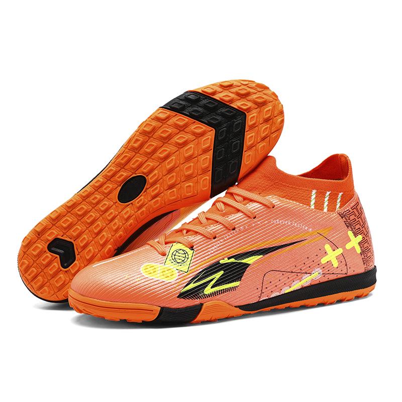 Unisex World Cup Football Shoes for Youth and Adults - Long Spikes for Turf and Training Size 41