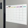 Erasable Magnetic Calendar & Memo Board Set for Fridges