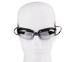 SBART High-Definition Flat Swimming Goggles with Large Electroplated Lenses & Earplugs - Waterproof & Anti-Fog, Unisex.