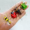 Simulation Insect Uang Cicada Cricket Frog Gardening Micro-landscape Decoration Teaching Refrigerator Stickers