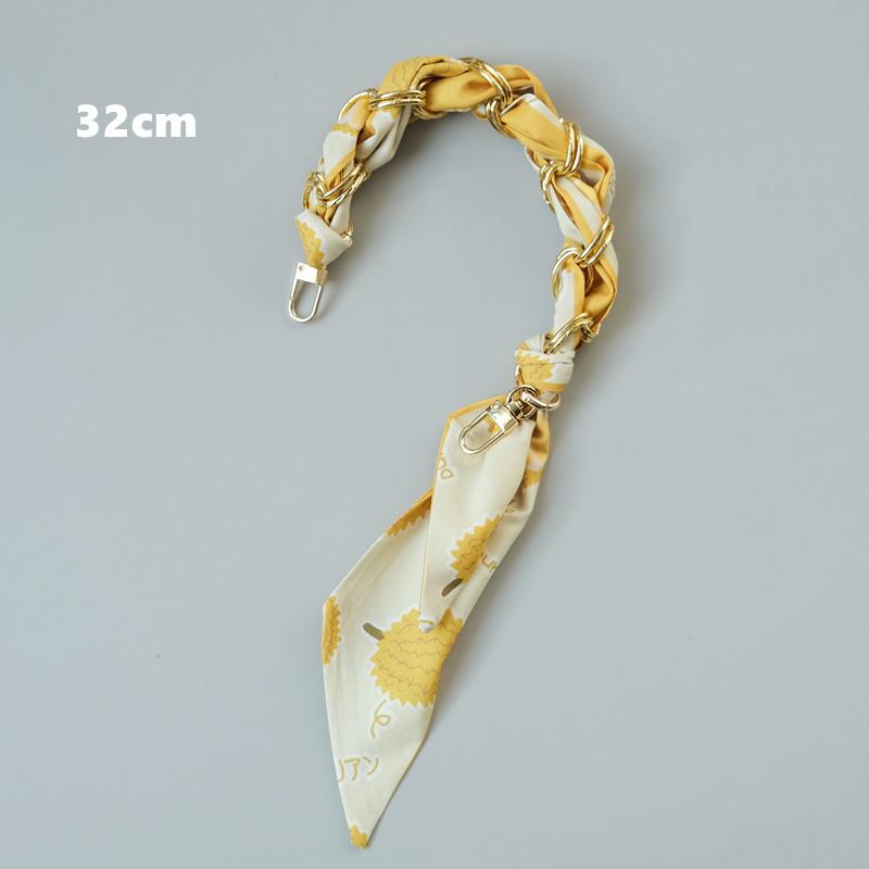 New Fashion Spring Winter Woman Handbag Accessory Part Chains Detachable Replacement Red Dot Silk Cute Strap Women DIY Chain