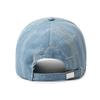 Washed Denim Baseball Cap Men'S Retro Retro Checkerboard Cap Hip Hop Trend Hat