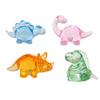 Toys 10PCS Acrylic Gems Small Dinosaur Figures Bulk Pirate Treasure Archaeological Excavation Party Favors For Goodie Bags Kids