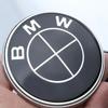 Black White Car 50th Anniversary Logo Wheel Rim Decoration Cover For BMW X1 X3 X5 1 3 5 7 Series Z4 G20 G30 G05 G01 G11 E46 E90