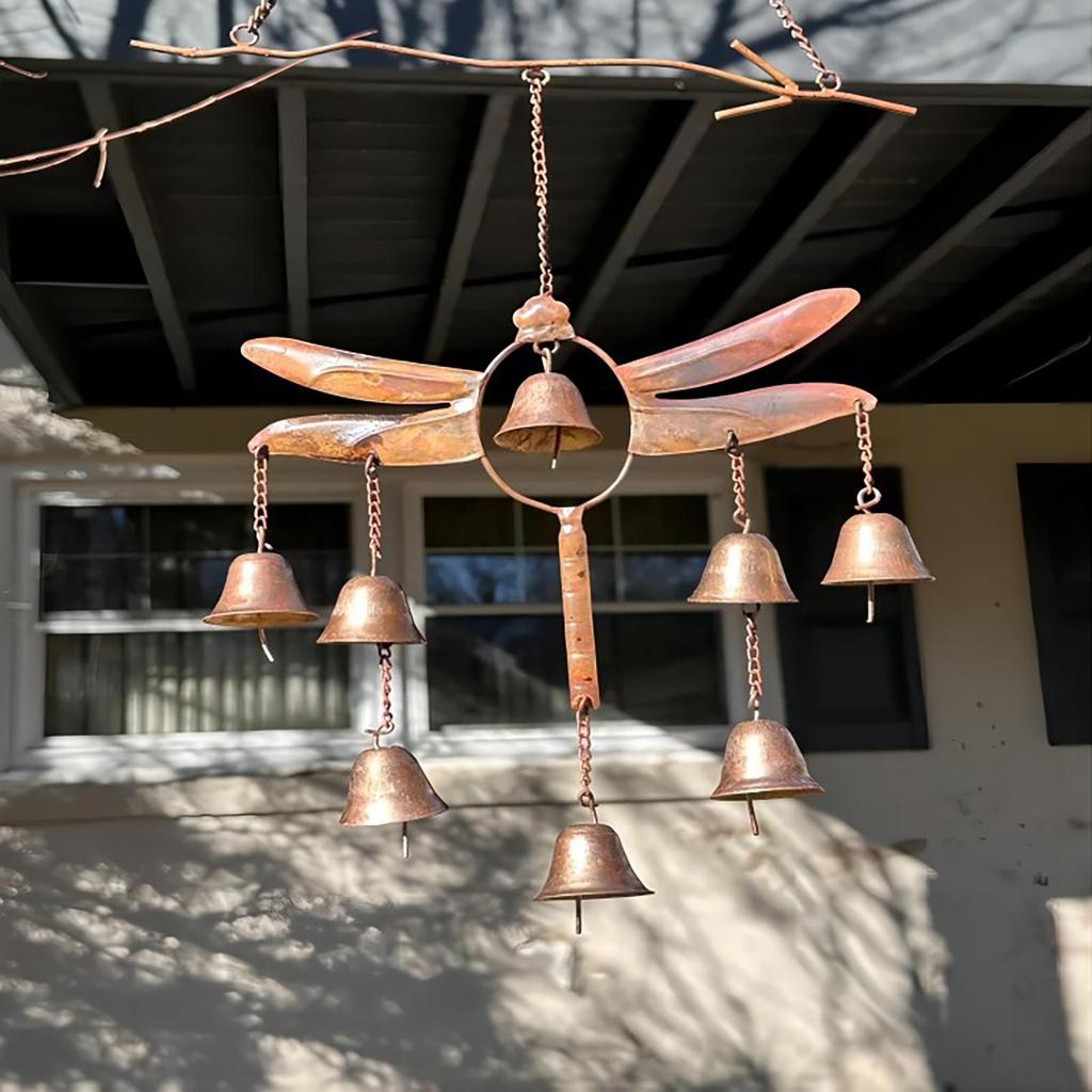 Wind Chimes Outdoor Rust-Resistant Dragonfly Bell Wind Chimes For Garden For Festival Home Car Indoor Outside Balcony Backyard