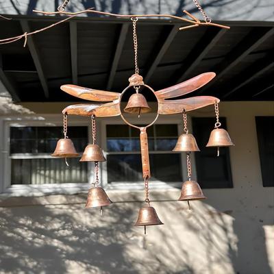 Wind Chimes Outdoor Rust-Resistant Dragonfly Bell Wind Chimes For Garden For Festival Home Car Indoor Outside Balcony Backyard
