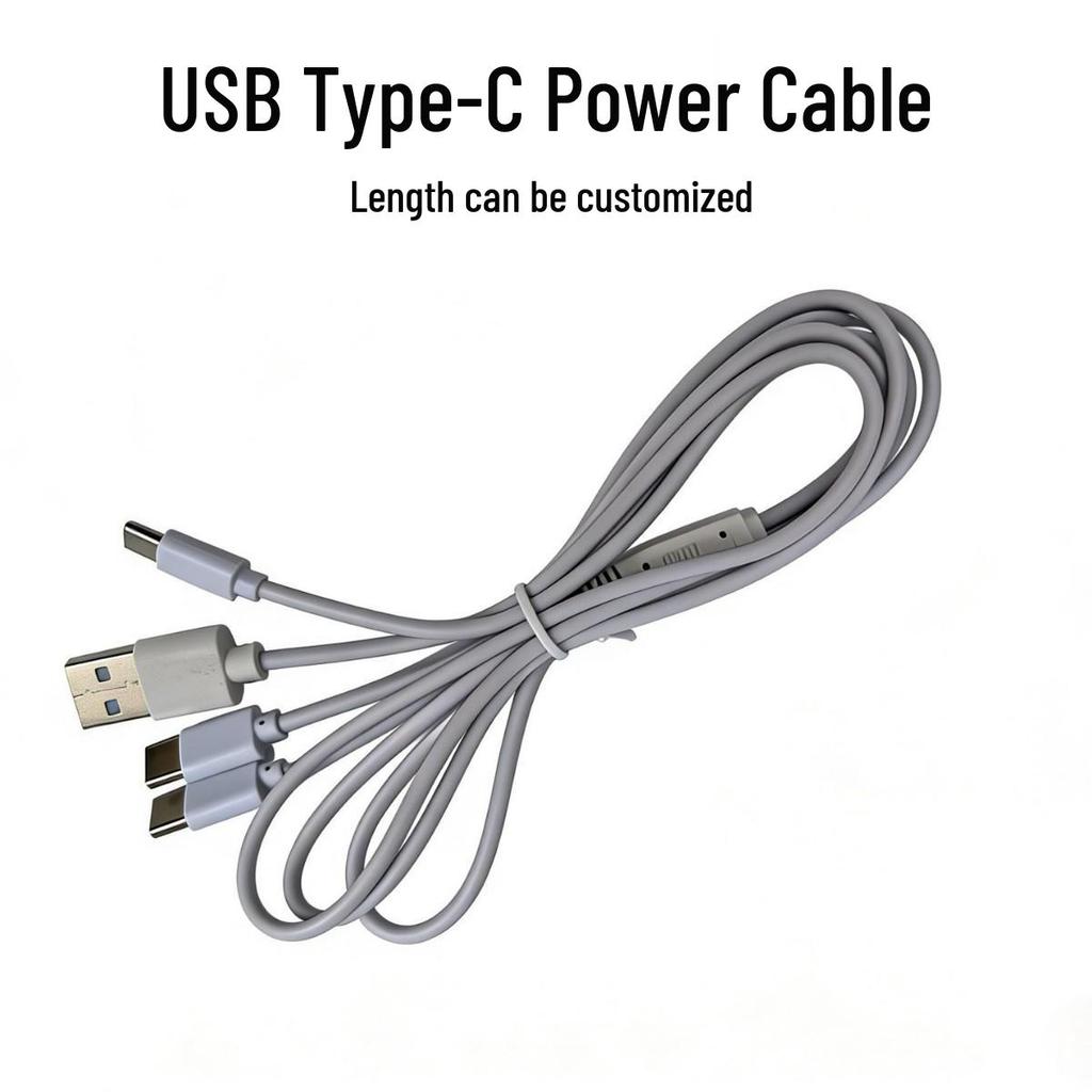 Adjustable USB to DC38135 Type-C Power Extension Cable