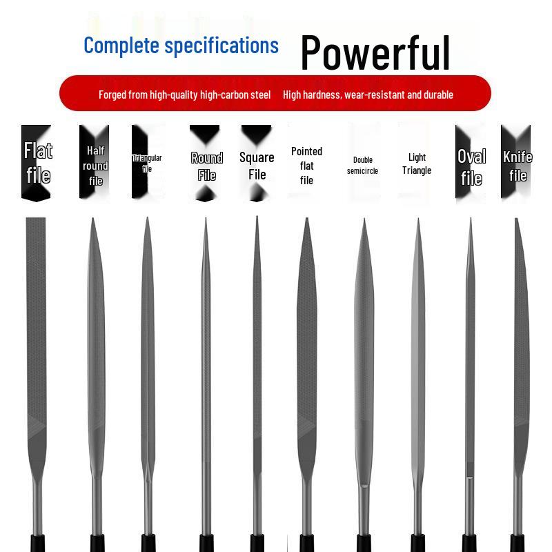 

Скидка для новичков: Мини Набор Ассорти Стальных Напильников для Шлифовки