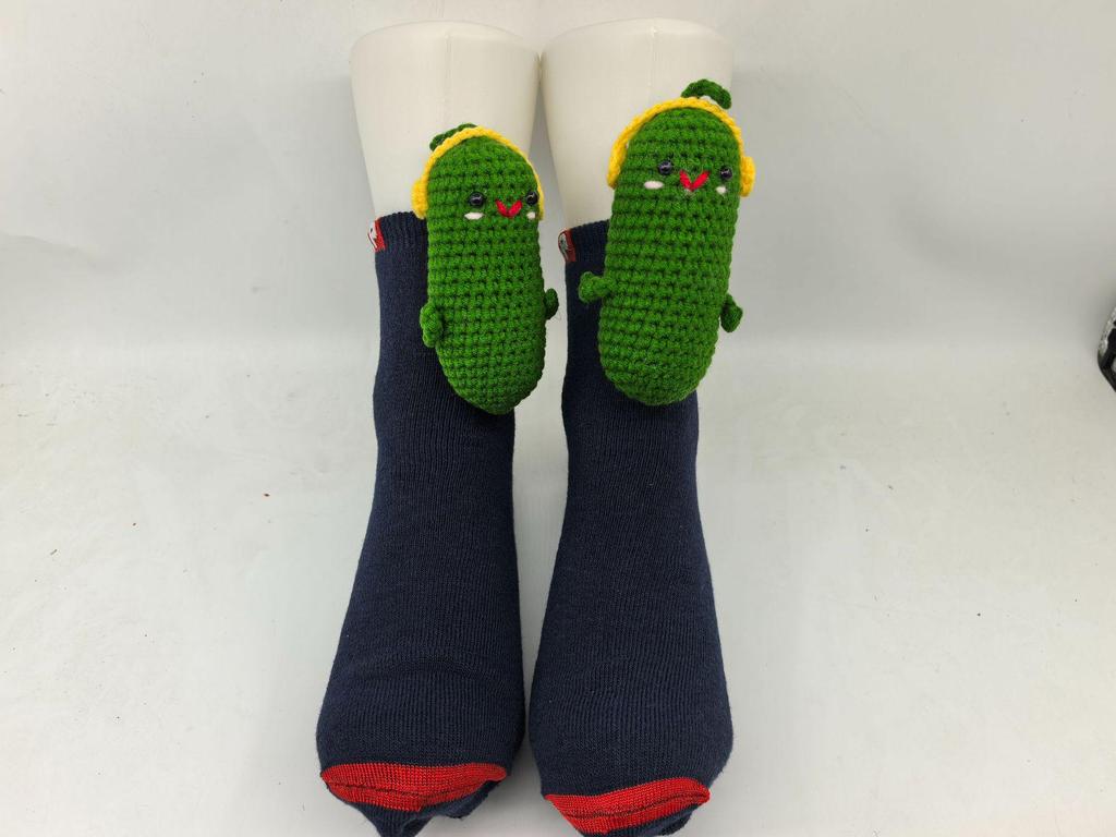 Cozy Christmas Animal Knitted Socks - Warm and Cute for Autumn and Winter