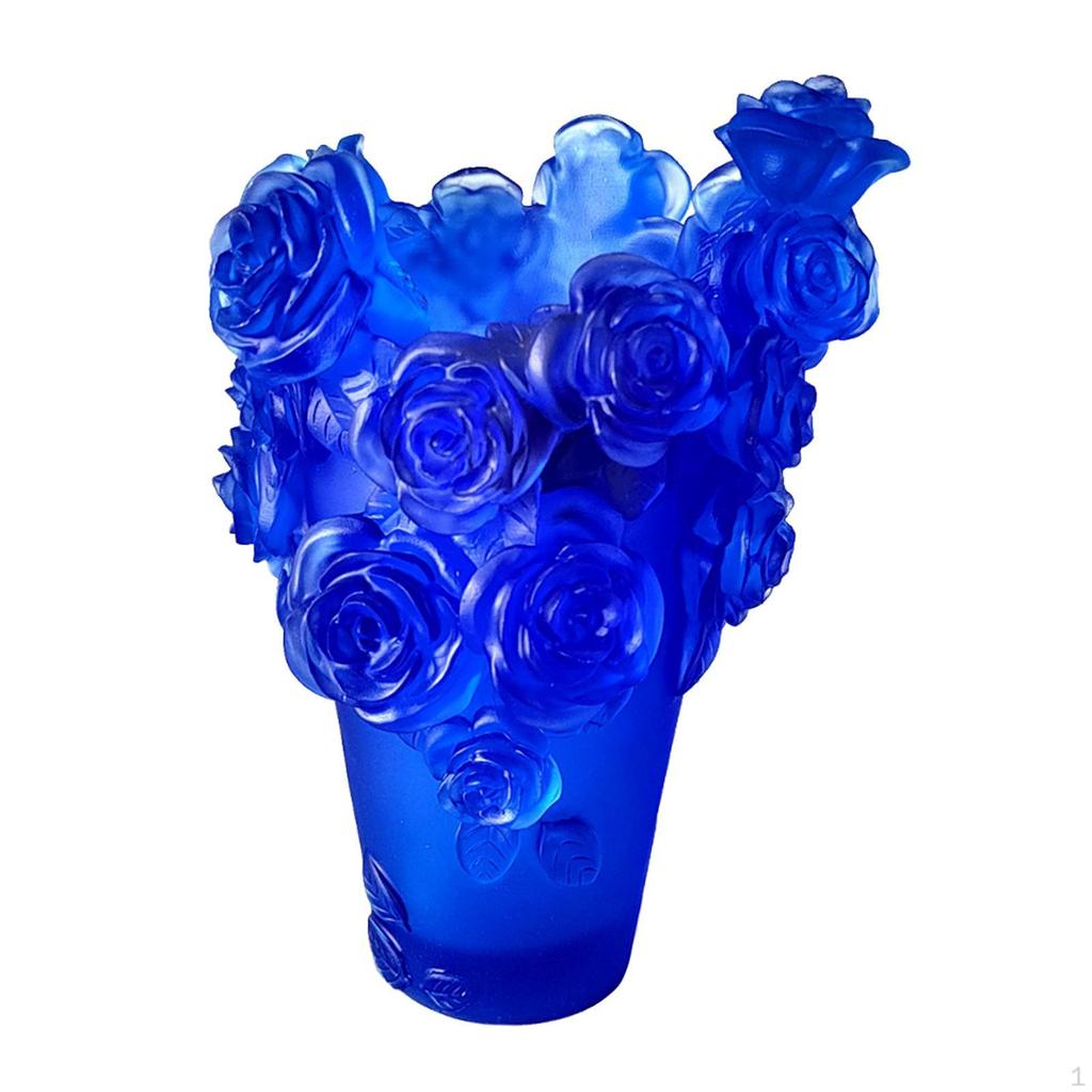 Incense Burner Modern Crystal Vase for SPA Room Anniversary Valentine's Day