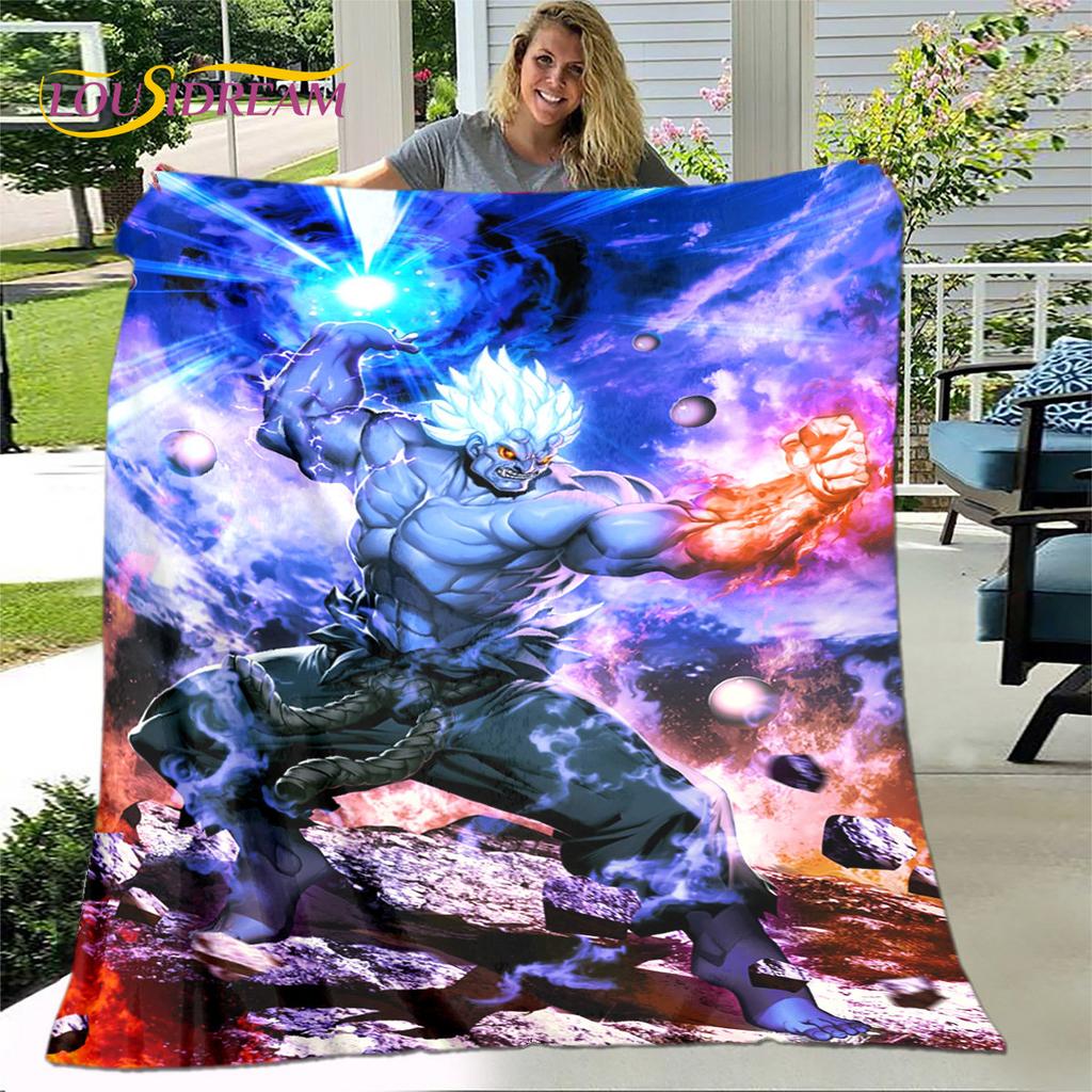 Street Fighter Retro Game  Gamer Soft Plush Blanket,Flannel Blanket Throw Blanket for Living Room Bedroom Bed Sofa Picnic Cover