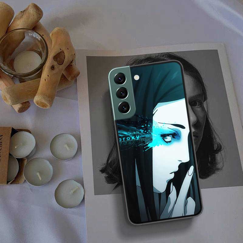 

Ergo Proxy Phone для Samsung Galaxy S20 FE S21 Plus S22 S23 S24 Ultra Case S10 S10E S9 S8 S7 Edge Cover Silicone Soft Coque Fund Samsung S21 FE