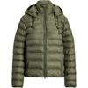 Polo Ralph Lauren Waterproof Foldable Hooded Quilted Cotton Jacket Women jackets Olive-Green 211958932-007