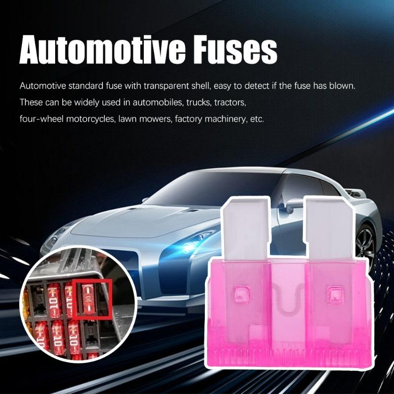 100/50 buc Siguranțe Auto Medii Tip Lamă 2-35A Set Siguranțe de Dimensiune Medie cu Cutie Instrument de Detectare Siguranțe Arse Instrumente de Reparare Circuite Auto