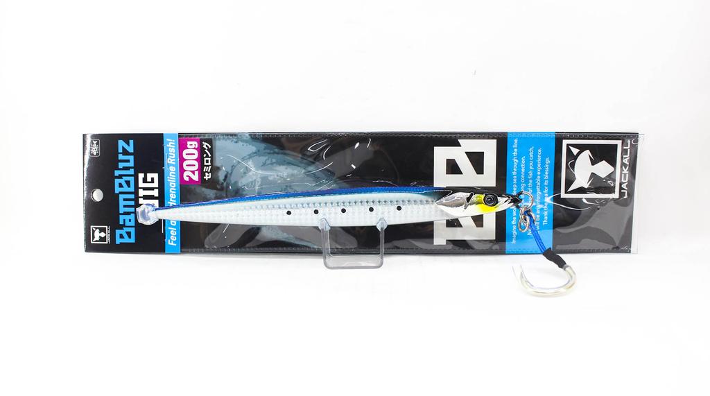 Jackall Metalljig Bambluz Semi Long 200 Gramm Iwashi Schulterleuchten (2995)