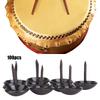 100Pcs Upholstery Nail Retro Round Head Thickened Decorative Furniture Accessories