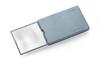 ESCHENBACH Portable Slim Lighted Magnifying Easy Metallic 4x Made In Glass, Pocket, Blue, Magnification, Germany, 1521-22