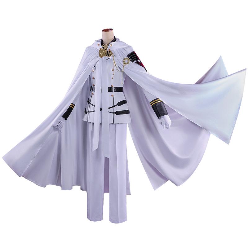 Seraph of the End Mikaela Hyakuya Cosplay Costume Set - Anime Stage Performance Attire