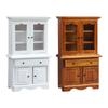 Antique Miniature Cabinet For 1/12 Doll House Room Furnishing with Functional Storage Drawer Scene Display Accessory