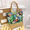 Women's Southeast Asian Literary Canvas Shoulder Bag