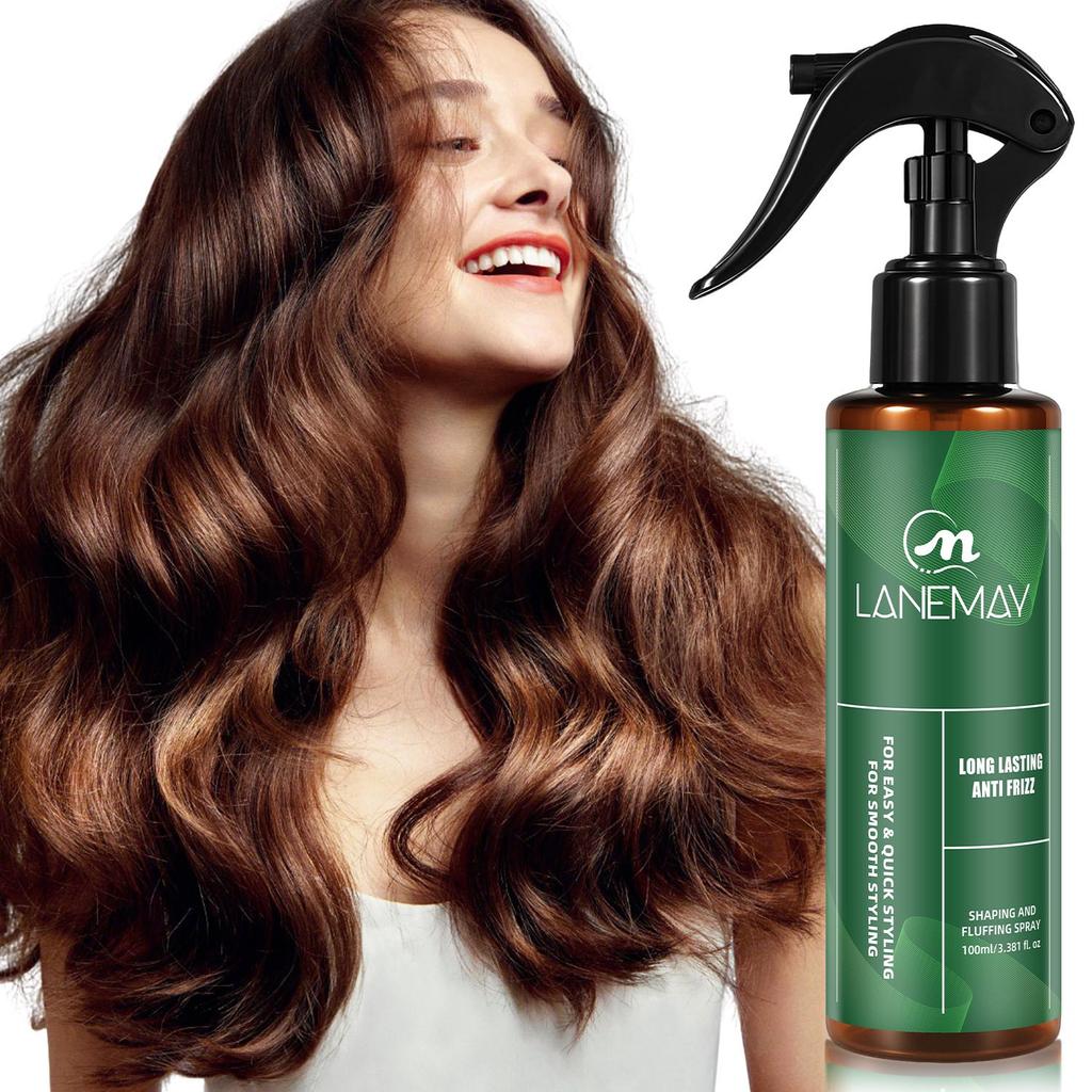 Shaping and Fluffing Spray-Easy To Create A Matte Finish-Refreshing, Quick Drying, Non Fading-Suitable For All Hair Types, 100ml