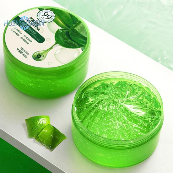 ASYBO 300 X 3ml Aloe Vera Gel - 99% Pure Aloe Vera Moisturiser For Face And Body, Natural Aloe Cream For Dry Skin, Sunburn, Acne