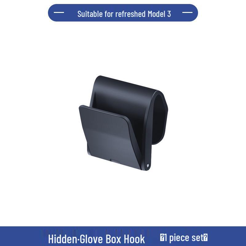 Foldable Hook for Tesla Model 3 Glove Box