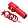 Mountain Bike Stem Riser Aluminium Alloy Bicycle Handlebar Riser Adapter for 28.6mm 1.13in ForkRed