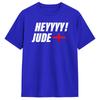 JudeBellingham Cotton TShirt For Adult Summer Hey Jude Funny T Shirts Crew Neck Trendy Cool Tee Shirt Big Size Pattern Tops