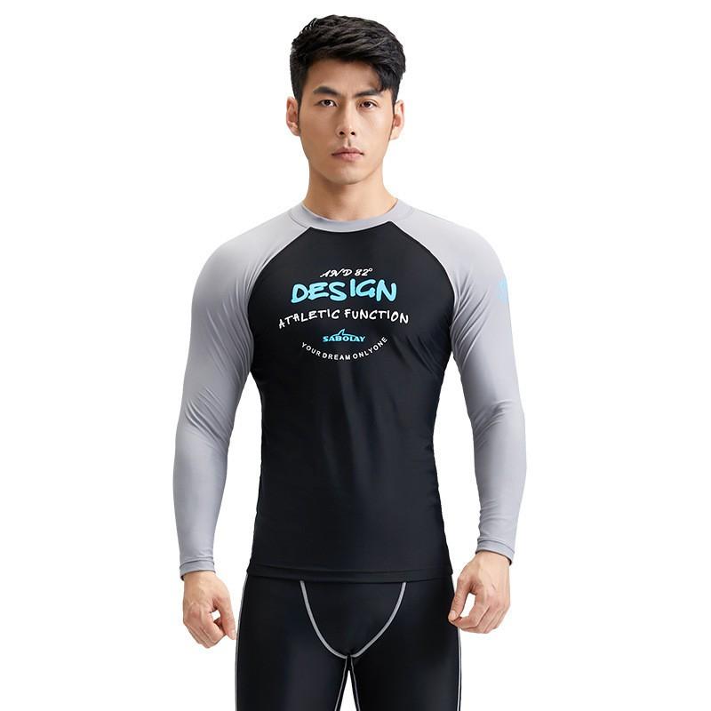 Mens Racing Swimwear Set Quick-Dry UV Protection Separate Swimming Water Sports Adult Size L-XXXXXL
