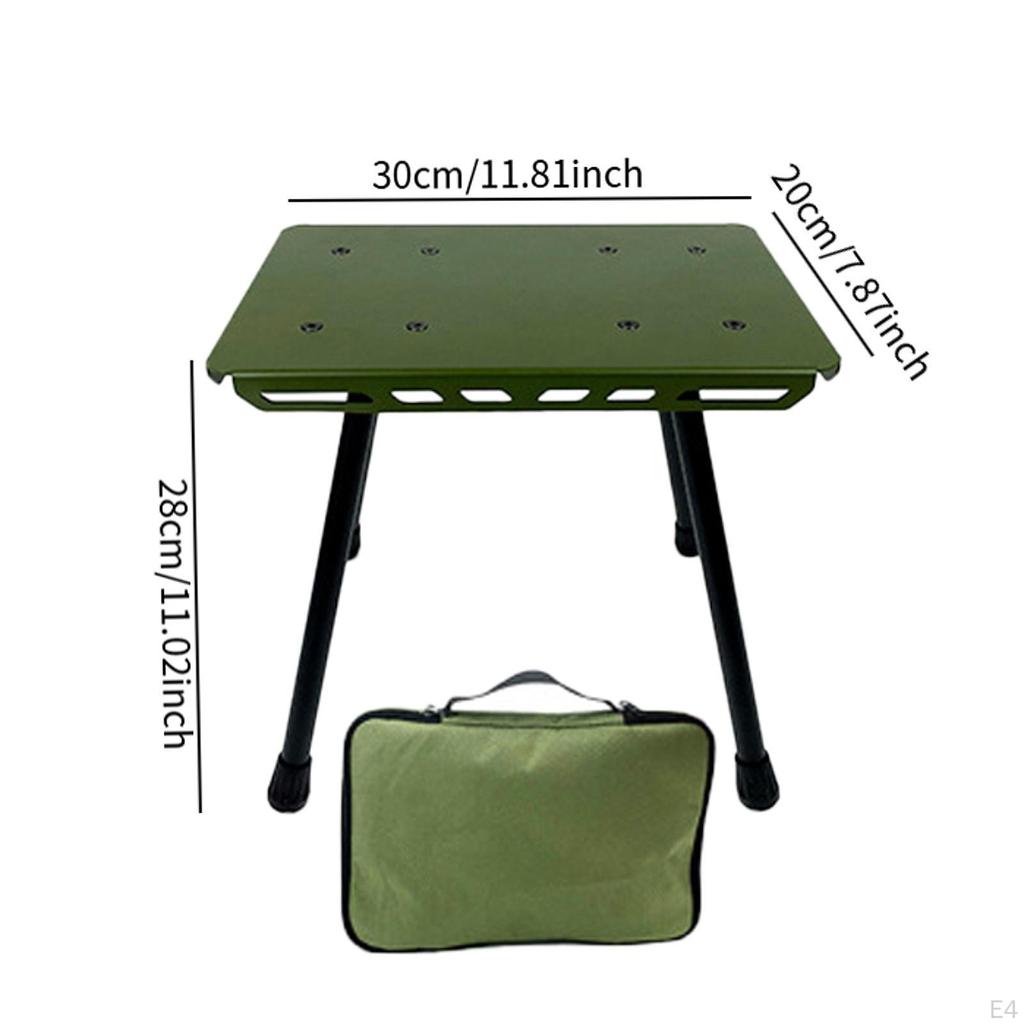 Camping Stool Seat Foldable Sturdy Camp for Patio Concert Garden