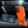 For Motorola Moto G14 4G Case Ring Kickstand TPU+PC Hybrid Phone Cover