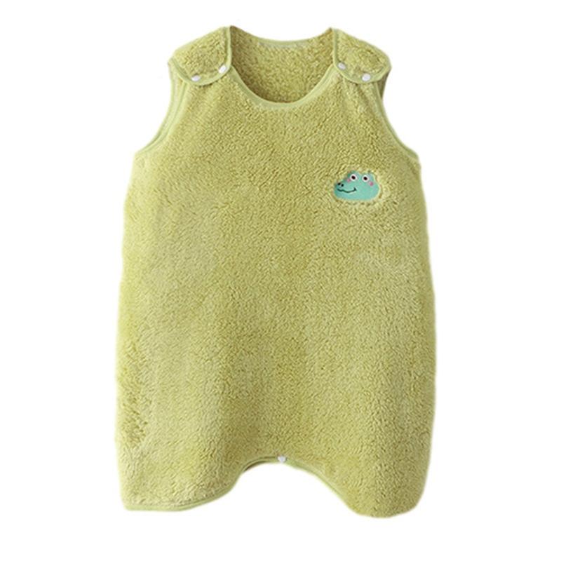 

Детский флисовый жилет в стиле ночной рубашки без рукавов 90