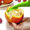 Curățător de portocale în formă de pește 2-în-1 Deschizător pentru fructe citrice Portocale Grapefruit Pomelo Instrument esențial de bucătărie pentru curățare fără mizerie