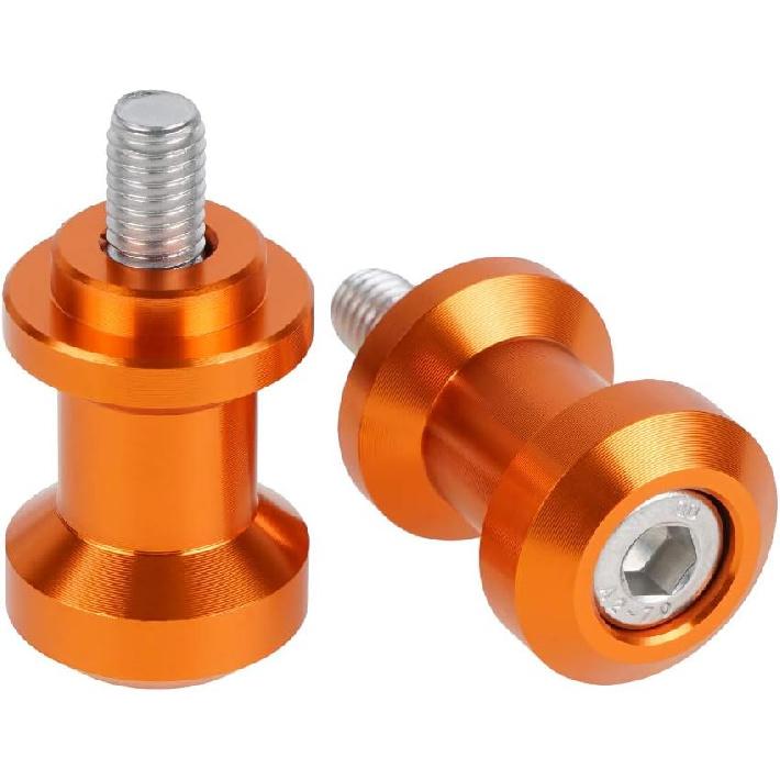 NICECNC Orange M10 XP1.5 SwingArm Spool Bolts Slider Compatible with KTM 690 SMC R/Enduro R 2019-2023,790 890 Duke/Adventure R 2018-2023,250/390 Duke