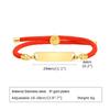 Kostenloses Armband mit individuellem Namen, Anhänger mit Initialen A-Z, Personalisierte gravierte Armreifen für Paare, Jubiläums-Schmuckgeschenk