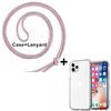 Shockproof Transparent Phone Case Crossbody Necklace Cord Lanyards With Rope For iPhone 16 Pro Max 15 14 Pro 7 8 X XR 13 12 11 Pro MAX