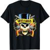 Guns N' Roses Official Top Hat Skull T-Shirt