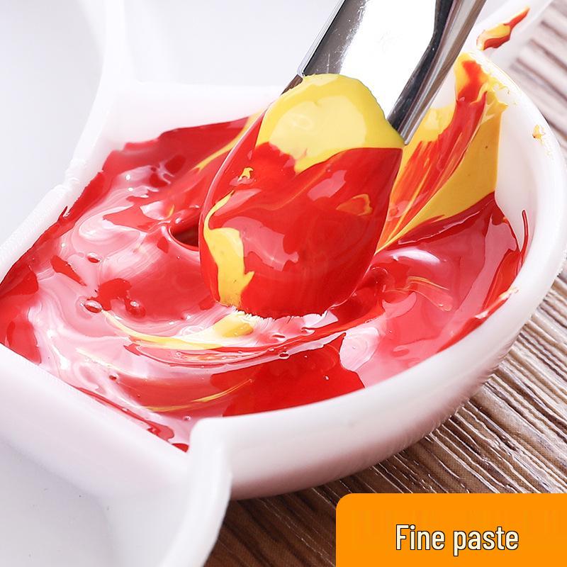 Acrylic Hand-Painted Waterproof Graffiti Shoe & Wall Paint Set - Fade-Resistant Textile Design by Bingxi