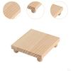Wooden Cosmetic Stand Countertop Organizer Easy To Clean, Sturdy Gift, Pedestal Makeup Perfume