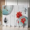 Pansheng Chinese Style Folding Room Divider Screen