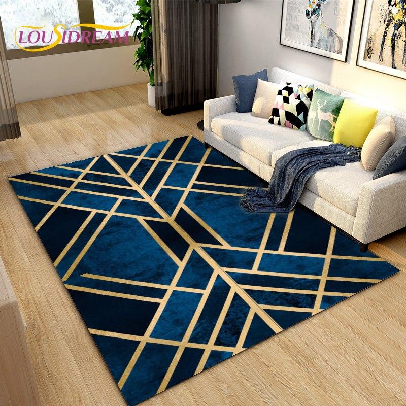 3D Abstract Geometric Visual Illusion Area Rug Large,Carpet Rug for Living Room Bedroom Sofa,Kitchen Doormat Non-slip Floor Mat