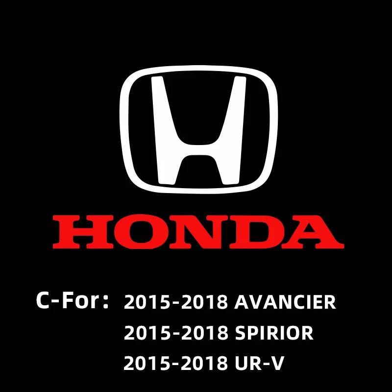 2Pcs LED Car Door Welcome Light HD Projector Lamp Accessories For Honda Civic Fit Jazz Accord City Vezel CR-V S660 Odyssey HR-V