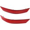 Car Rear Bumper Reflector Lamp Reflector Trim 2011-2014 Reflective Strips Accessories for ML-Class W164 ML320 ML350