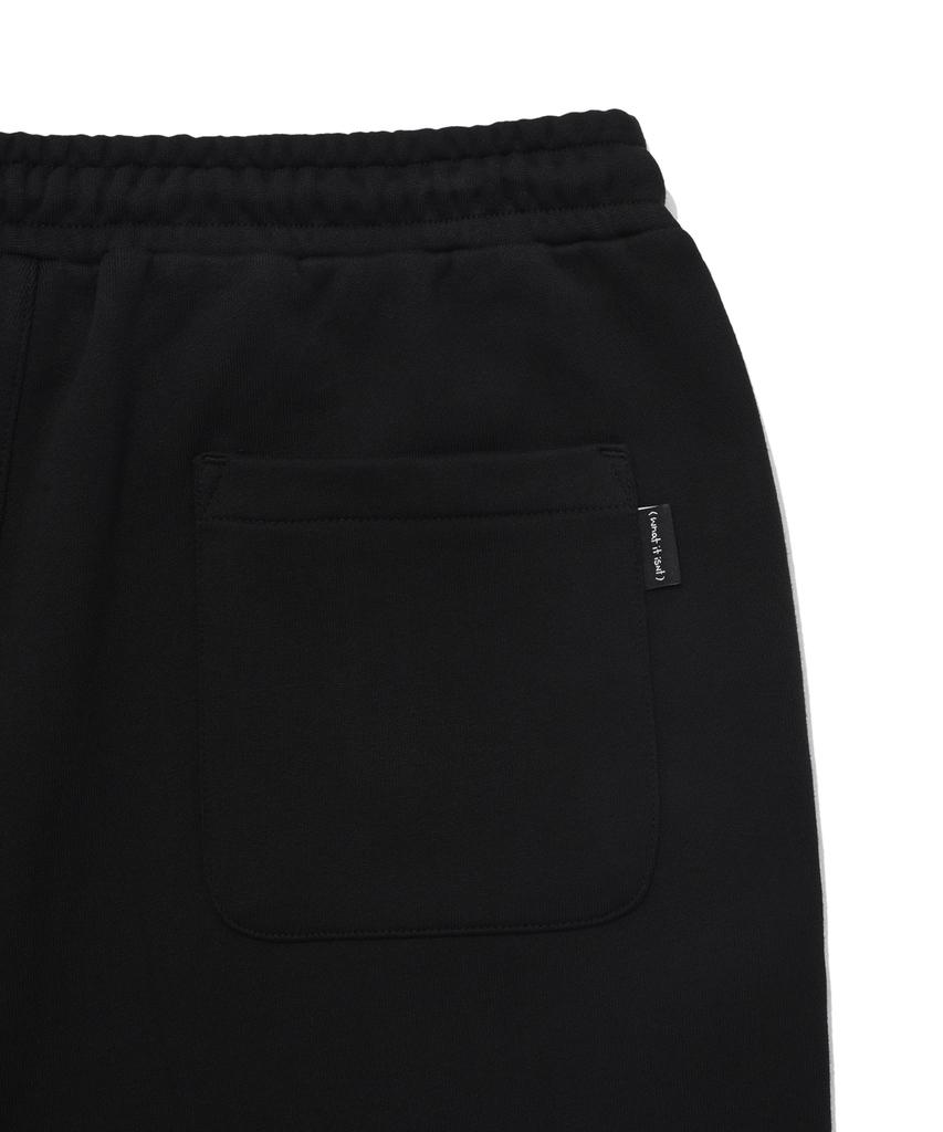 WACKY WILLY Basic Sweat Jogger Pants Black