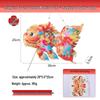 Dragon Boat Festival Koi Goldfish Lantern - DIY Children's Craft Luminous Hanging Handheld Lamp