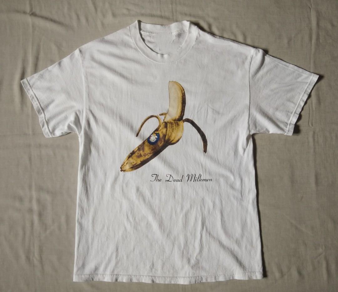New Popular The Dead Milkmen White T-Shirt Cotton Full Size RD187 XXXXL